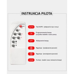 OSIEDLOWA LAMPA SOLARNA ULICZNA LATARNIA LED COB 130 100W