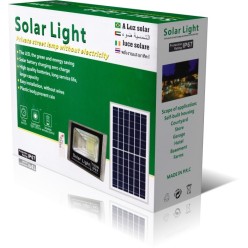 OSIEDLOWA LAMPA SOLARNA ULICZNA LATARNIA LED COB 130 100W