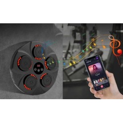 Gruszka Bokserska Elektroniczna z Głośnikiem Bluetooth Zestaw z Rękawicami Bokserskimi