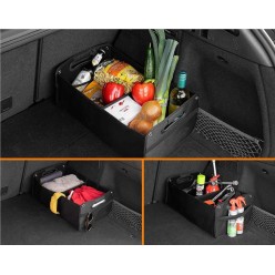Samochodowy Organizer Do Bagażnika -Sztywny, Składany, Wysoka Jakość 35L