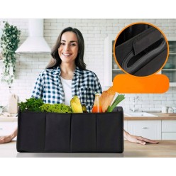 Samochodowy Organizer Do Bagażnika -Sztywny, Składany, Wysoka Jakość 35L