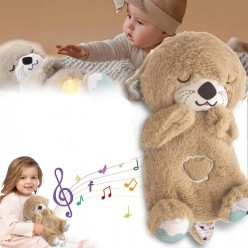 Szumiąca Wydra Maskotka Przytulanka Szumiś Dla Dzieci Ruchomy Brzuszek