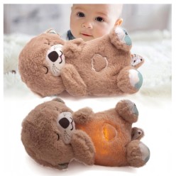 Szumiąca Wydra Maskotka Przytulanka Szumiś Dla Dzieci Ruchomy Brzuszek