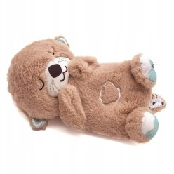 Szumiąca Wydra Maskotka Przytulanka Szumiś Dla Dzieci Ruchomy Brzuszek