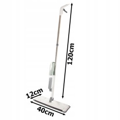 Nowoczesny Mop Płaski ze Spryskiwaczem - Sprzątanie Bez Wiadra!