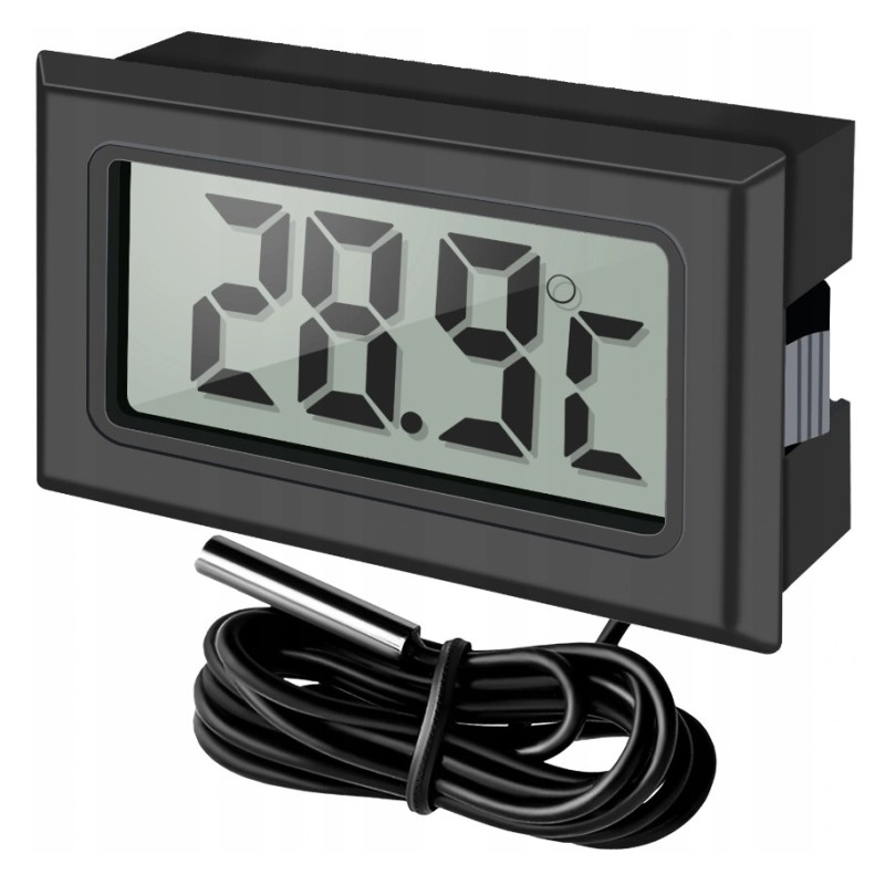 Termometr z Sondą LCD Do Lodówki Do Pieca CO