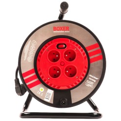 Przedłużacz Budowlany 25 Metrów 3x 2,5 Bębnowy 4 Gniazda 230V