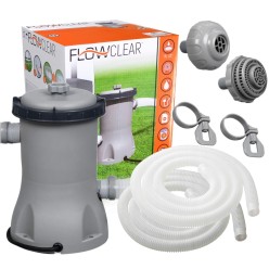 ZESTAW POMPA Z FILTREM DO BASENU 2006l/h - BESTWAY 58383