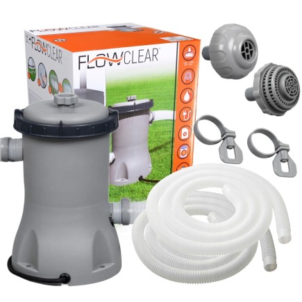 ZESTAW POMPA Z FILTREM DO BASENU 2006l/h - BESTWAY 58383