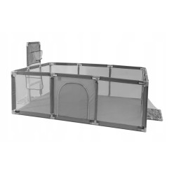 Duży Kojec Plac Zabaw Dla Dzieci Suchy Basen Kosz i Bramki z 30 Piłkami