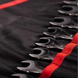 Klucze Oczkowe Zestaw 12 Kluczy Płasko-Oczkowe 8-24 mm