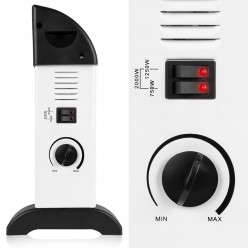 Grzejnik Elektryczny Konwektorowy 850W 1350W 2200W Termostat