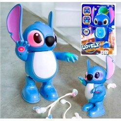 Interaktywny Stitch Tańcząca Śpiewająca Świecąca Figurka