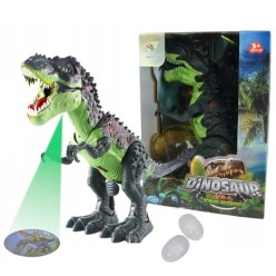 Dinozaur Chodzący Ryczący Znoszący Jajka Funkcja Projektora