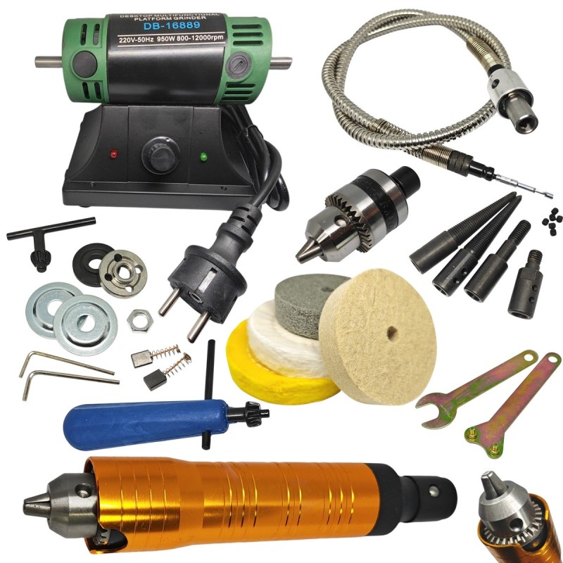 Precyzyjna Szlifierka Stołowa Do Wiercenia Polerowania Mini Wiertarka