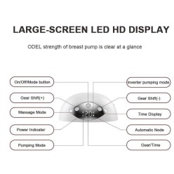Automatyczny Laktator z Funkcją Masażu Bezobsługowy