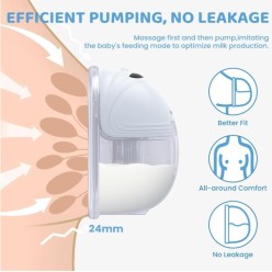 Automatyczny Laktator z Funkcją Masażu Bezobsługowy