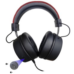 Słuchawki Gamingowe Przewodowe Nauszne z Mikrofonem GP-E866