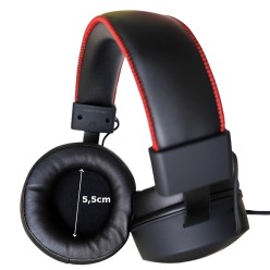 Słuchawki Gamingowe Przewodowe Nauszne z Mikrofonem GP-E866