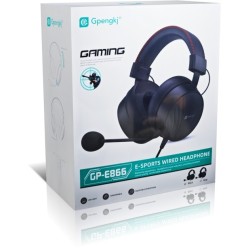 Słuchawki Gamingowe Przewodowe Nauszne z Mikrofonem GP-E866