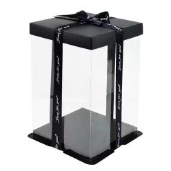 Miś Na Walentynki Na Dzień Mamy Płatki Róż 25cm z Opakowaniem Prezent