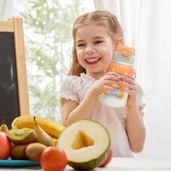 Dziecięca Butelka Kubek Termiczny Bidon z Certyfikatem 520 ml Motyw Lis