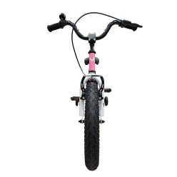 Dziecięcy Rower z Dopinanymi Kółkami BMX Meserra 14' Różowy