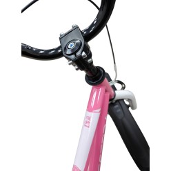 Dziecięcy Rower z Dopinanymi Kółkami BMX Meserra 14' Różowy