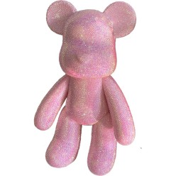 5D Diamentowy Miś Figurka Ozdoba Prezent Na Walentynki 32 cm