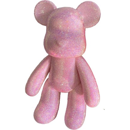 5D Diamentowy Miś Figurka Ozdoba Prezent Na Walentynki 32 cm