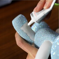 5D Diamentowy Miś Figurka Ozdoba Prezent Na Walentynki 32 cm