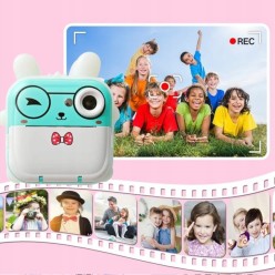 Aparat Fotograficzny Automatyczna Drukarka Dla Dzieci 3 Rolki w Zestawie