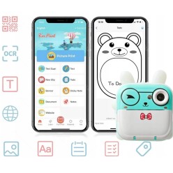 Aparat Fotograficzny Automatyczna Drukarka Dla Dzieci 3 Rolki w Zestawie