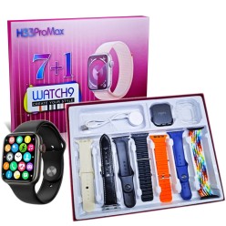 Smartwatch H33ProMax Zestaw 7 Bransoletek Męskie i Damskie