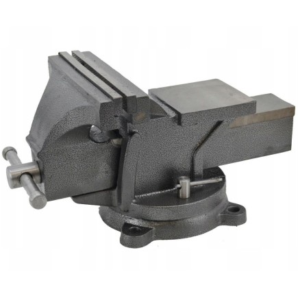 Imadło Ślusarskie Obrotowe 360° 125 mm Masywne Stalowe 7kg