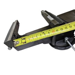 Imadło Ślusarskie Obrotowe 360° 125 mm Masywne Stalowe 7kg