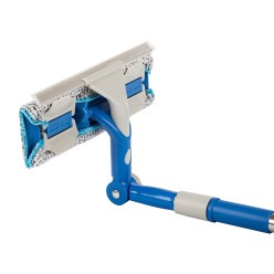 2w1 Teleskopowa Myjka i Ściągaczka Do Okien 133 cm Zestaw ze Ściereczką