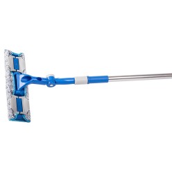 2w1 Teleskopowa Myjka i Ściągaczka Do Okien 133 cm Zestaw ze Ściereczką