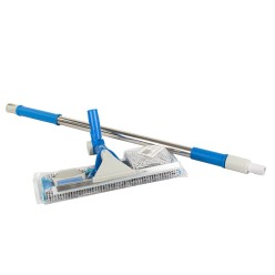 2w1 Teleskopowa Myjka i Ściągaczka Do Okien 133 cm Zestaw ze Ściereczką