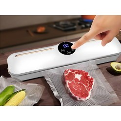 Zgrzewarka Próżniowa Do Żywności Zestaw z Foliami 230V