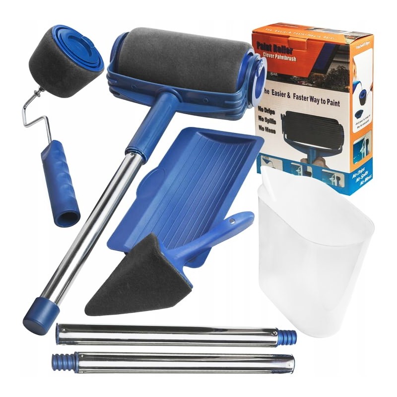 WAŁEK DO MALOWANIA NIE KAPIĄCY NA KIJU ZESTAW PAINT ROLER
