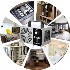 Generator Ozonu 28 000mg/h Ozonator Do Oczyszczania Wnętrza Samochodu lub Mieszkania