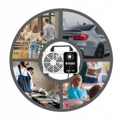 Generator Ozonu 28 000mg/h Ozonator Do Oczyszczania Wnętrza Samochodu lub Mieszkania