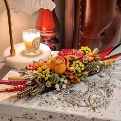 Klocki Do Składania Bukiet Suszonych Kwiatów Kwiatki Dekoracyjne 812 Elementów