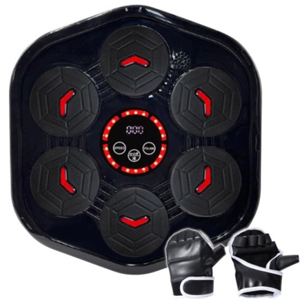 Gruszka Bokserska z Rękawicami Elektroniczna 9 programów 9 szybkości Głośnik Bluetooth