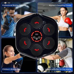 Gruszka Bokserska z Rękawicami Elektroniczna 9 programów 9 szybkości Głośnik Bluetooth