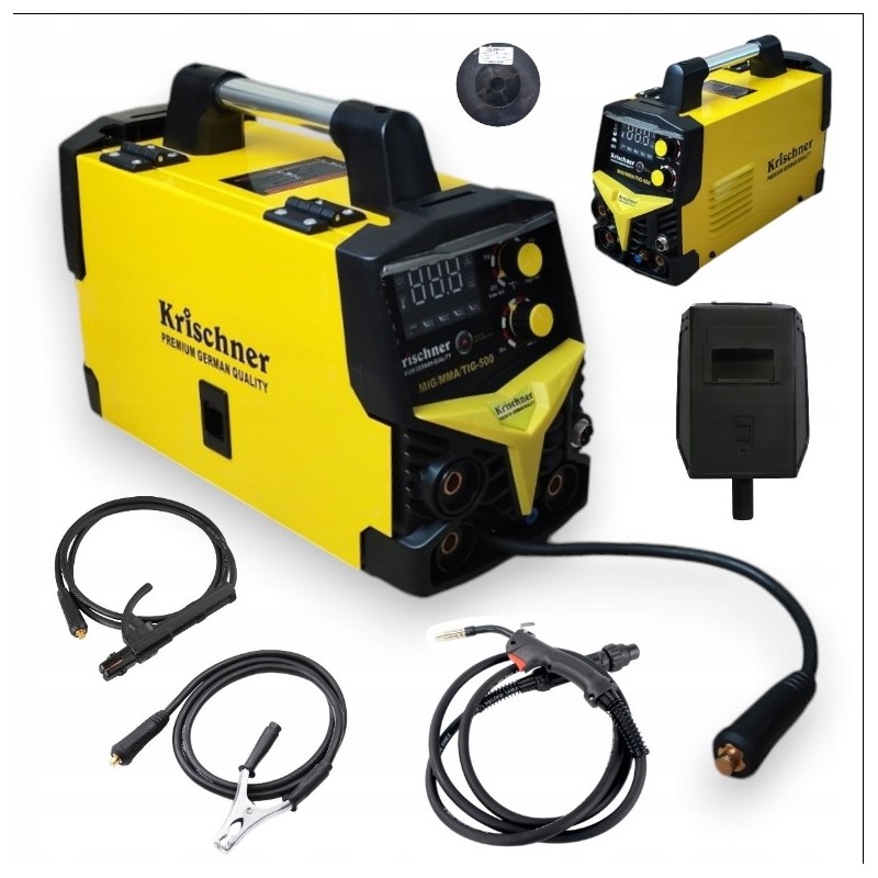 Spawarka Inwertorowa Krischner 500 MiG, MMA, TiG 20A - 500A