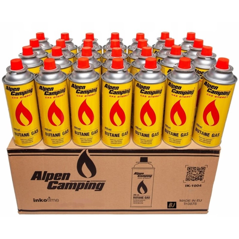 28 Kartuszy Gas do Kuchenki Turystycznej Zestaw 28x 400 ml