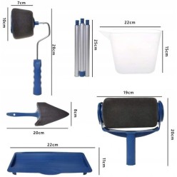 WAŁEK DO MALOWANIA NIE KAPIĄCY NA KIJU ZESTAW PAINT ROLER