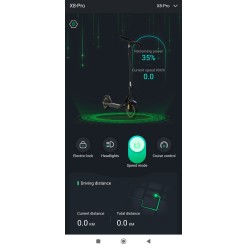 Elektryczna Hulajnoga E-scooter X8 Pro 3 Prędkości 500W Bluetooth